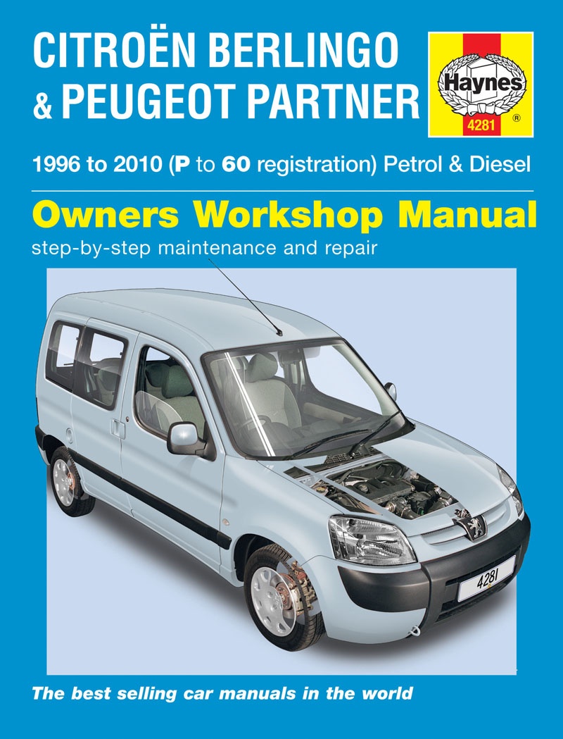 Citroen Berlingo - Peugeot Partner (1996-2010) - Instrukcja Napraw Haynes
