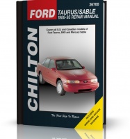 FORD TAURUS, FORD TAURUS SHO, MERCURY SABLE 1986-1995 - poradnik Chilton