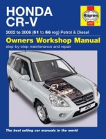 HONDA CR-V (2002-2006) - instrukcja napraw Haynes