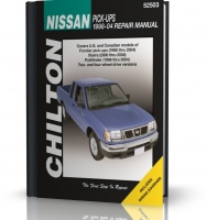 NISSAN FRONTIER PICK-UPS (98-04), NISSAN XTERRA (00-04), NISSAN PATHFINDER (96-04) - instrukcja napraw samochodów Chilton