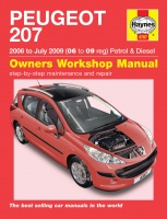 PEUGEOT 207 (2006-2009) - instrukcja napraw Haynes