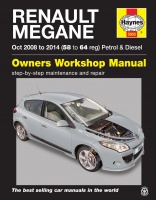RENAULT MEGANE (2008-2014) silniki benzynowe i Diesla - instrukcja napraw Haynes
