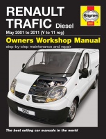 RENAULT TRAFIC DIESEL (2001-2011) - instrukcja napraw Haynes