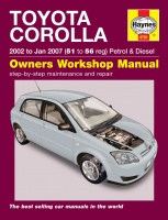 TOYOTA COROLLA (2002-2007) - instrukcja napraw Haynes