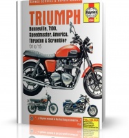 TRIUMPH THRUXTON (04 - 15) INSTRUKCJA NAPRAW MOTOCYKLA