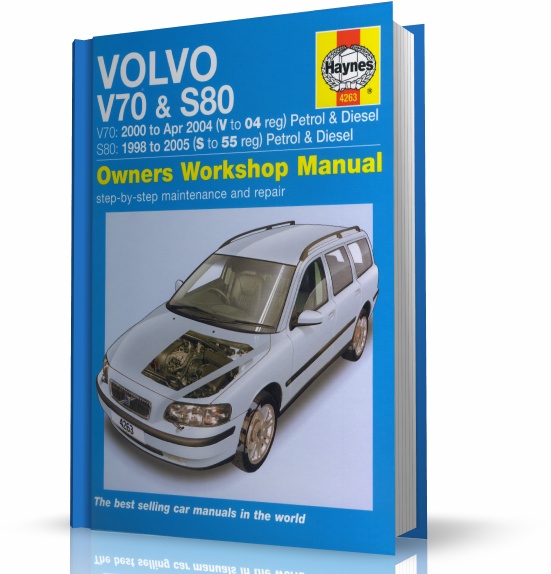 VOLVO V70, S80 (19982005) instrukcja napraw Haynes